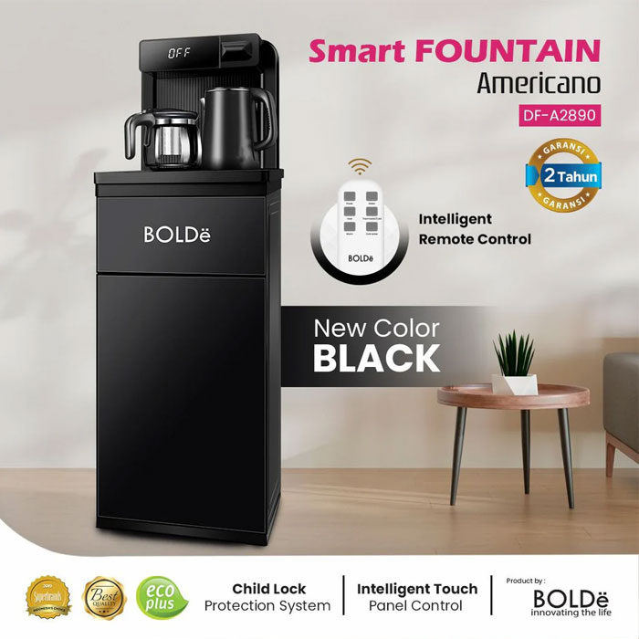 Bolde Dispenser Smart Fountain Americano 8 L - Black